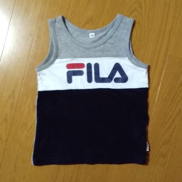 FILA(フィラ)の110cm☆FILA/Disney カーズ タンクトップ Tシャツ 2点セット キッズ/ベビー/マタニティのキッズ服男の子用(90cm~)(Tシャツ/カットソー)の商品写真