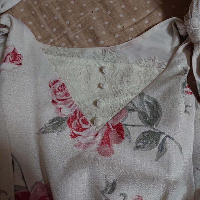 【新品・タグ付き】リズリサ*LIZ LISA*ピンク*大きな花柄ワンピース 2