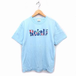 アザー(other)のロイアル カットソー Tシャツ クルーネック リブ コットン 綿 透け感 半袖(Tシャツ(半袖/袖なし))