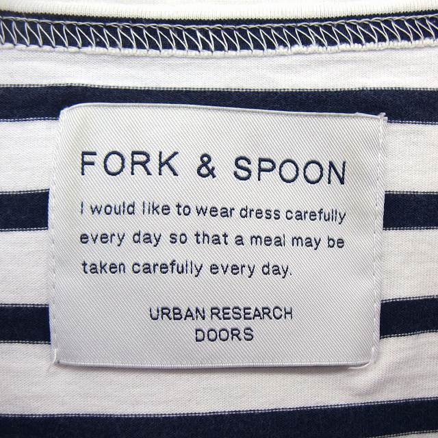 URBAN RESEARCH DOORS(アーバンリサーチドアーズ)のアーバンリサーチ ドアーズ FORK&SPOON カットソー Tシャツ コットン レディースのトップス(Tシャツ(半袖/袖なし))の商品写真