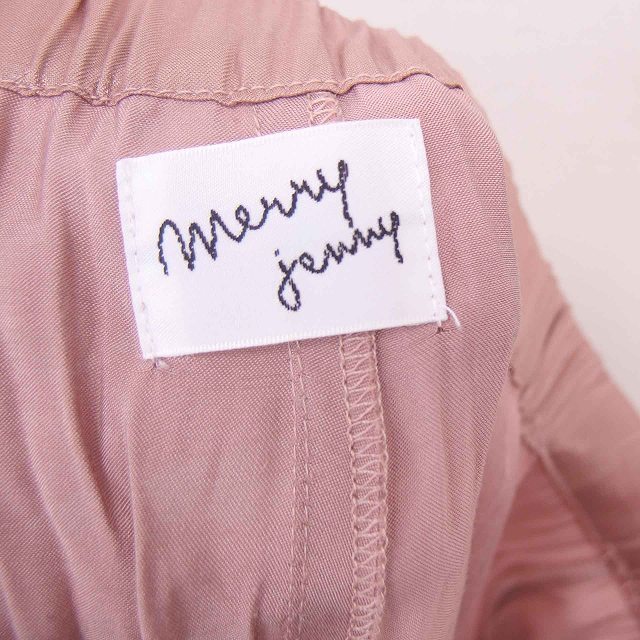 merry jenny(メリージェニー)のメリージェニー merry jenny テーパード パンツ ロング F ピンク レディースのパンツ(その他)の商品写真