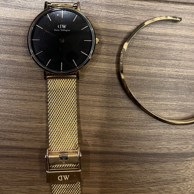 Daniel Wellington(ダニエルウェリントン)の時計&ブレスレット　セット レディースのファッション小物(腕時計)の商品写真