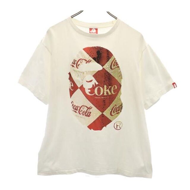 アベイシングエイプ A BATHING APE x COCA COLA Tシャツ