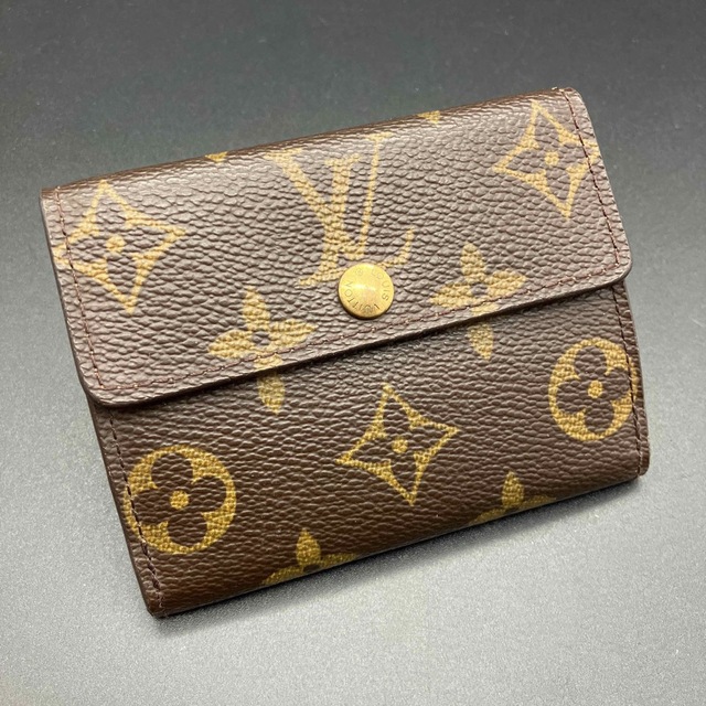 即決 LOUIS VUITTON ルイヴィトン 二つ折り財布 モノグラム | フリマアプリ ラクマ