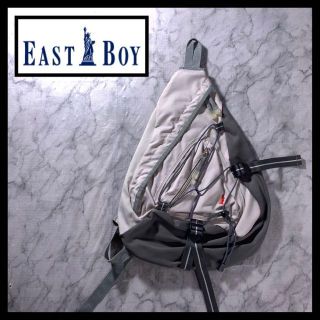 EASTBOY - EASTBOY ワンショルダー スリング ボディバッグ y2k グレー