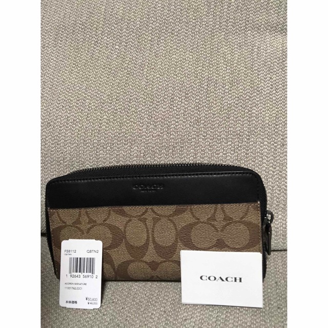 新品coach長財布