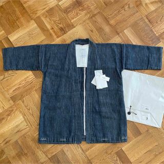 ヴィスヴィム(VISVIM)のVISVIM ビズビム SANJURO KIMONO キモノジャケット(ノーカラージャケット)