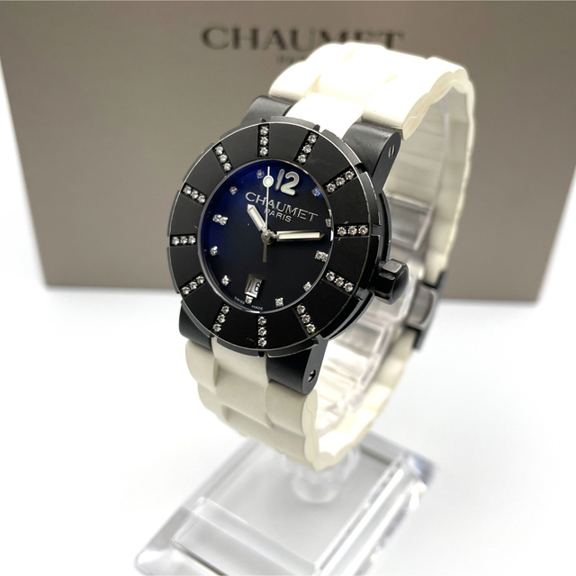 エバニュー 【美品・希少・稼動】ショーメ CHAUMET クラスワン ダイヤ