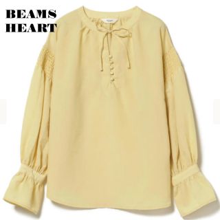 ビームス(BEAMS)の未使用BEAMS HEART / シャーリング キャンディースリーブ ブラウス(シャツ/ブラウス(長袖/七分))