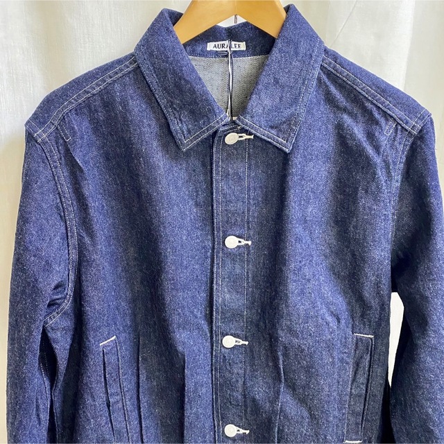 AURALEE 新品★SELVEDGE LIGHT DENIM BLOUSON 4