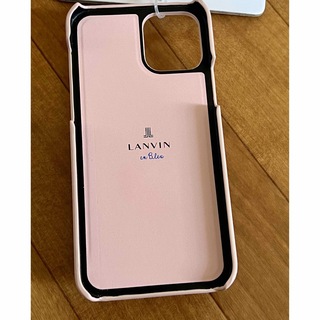 ランバン(LANVIN)のiPhone 12 用 LANVIN ハードケーRibbon Soft Pink(iPhoneケース)