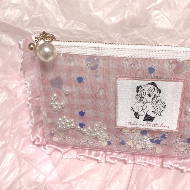 mikko illustrations クリアポーチ moonprim 限定の通販 by shop|ラクマ