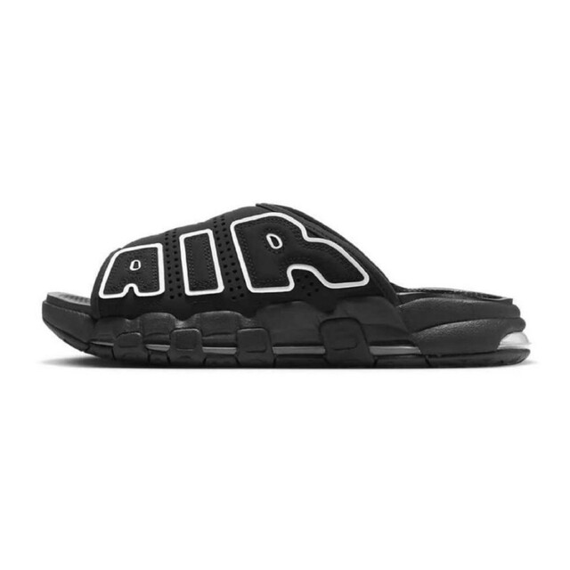 Nike Air More Uptempo Slide Black