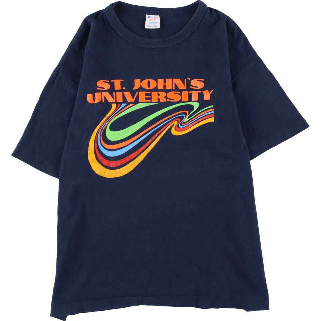 80年代 チャンピオン Champion トリコタグ カレッジTシャツ USA製 メンズM ヴィンテージ /eaa337503