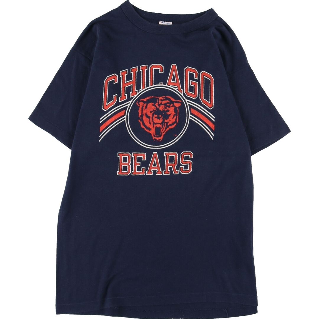 80年代 チャンピオン Champion トリコタグ NFL CHICAGO BEARS シカゴベアーズ スポーツプリントTシャツ USA製 メンズM ヴィンテージ /eaa336502