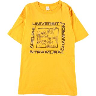 チャンピオン(Champion)の古着 80年代 チャンピオン Champion トリコタグ カレッジTシャツ USA製 メンズM ヴィンテージ /eaa336504(Tシャツ/カットソー(半袖/袖なし))