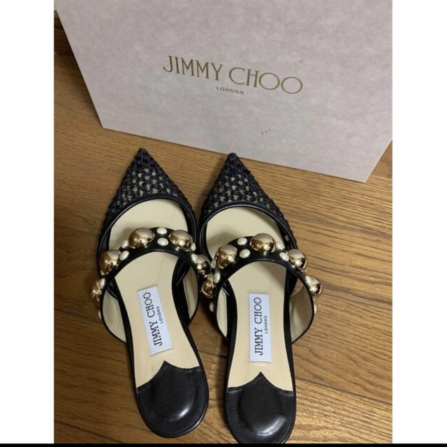 JIMMY CHOO - Jimmy Choo Basette フラットサンダルの通販 by ひまわり