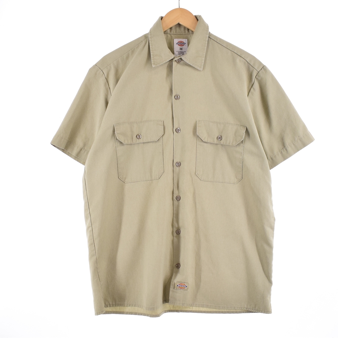 Dickies(ディッキーズ)の古着 ディッキーズ Dickies 半袖 ワークシャツ メンズL /eaa337164 メンズのトップス(シャツ)の商品写真