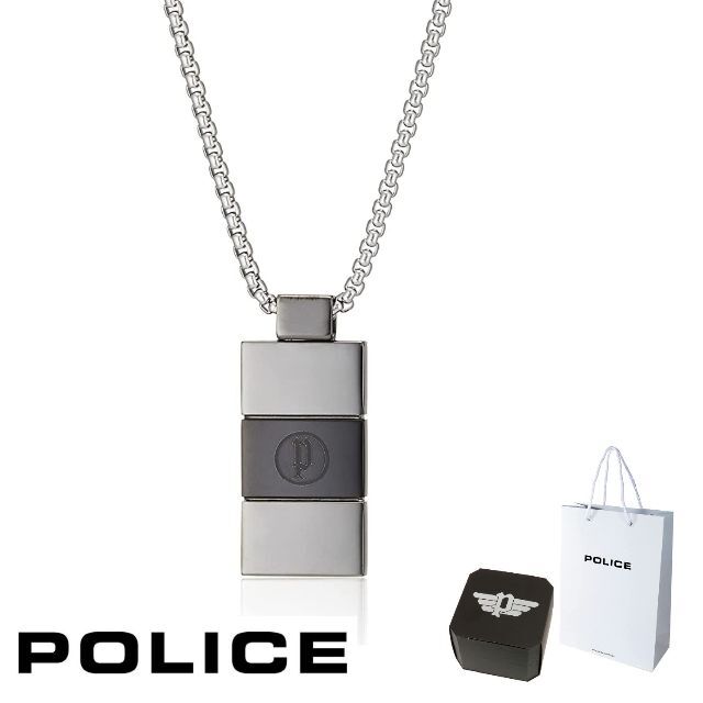 POLICE(ポリス)の新品 ポリス POLICE ネックレス PAILON GN2102505 メンズのアクセサリー(ネックレス)の商品写真