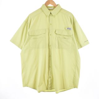 コロンビア(Columbia)の古着 コロンビア Columbia PFG 半袖 フィッシングシャツ メンズXL /eaa337180(シャツ)