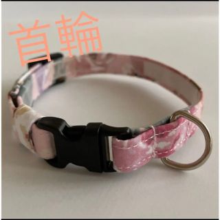 首輪　猫　ハンドメイド(猫)