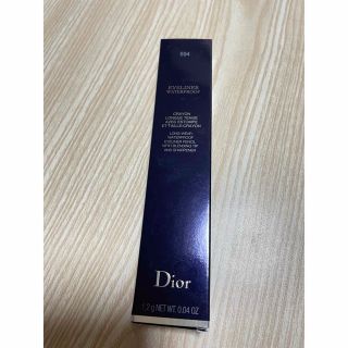 クリスチャンディオール(Christian Dior)のDIOR クレヨンアイライナー　ウォータープルーフ　594ブラウン新品未使用(アイライナー)