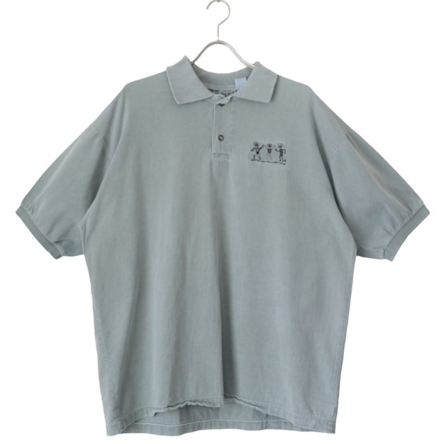 00s 4FUN Ethnic Polo Shirt