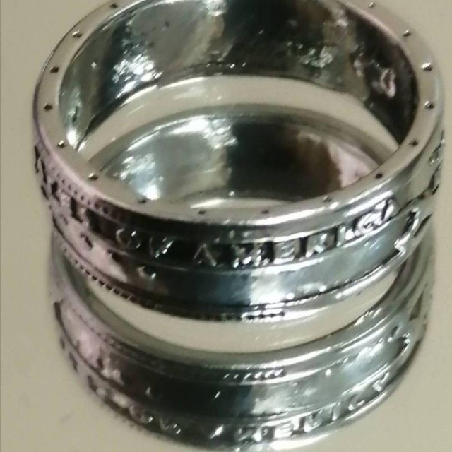 【SALE】リング メンズ シルバー オオカミ ウルフ 指輪 20号 メンズのアクセサリー(リング(指輪))の商品写真