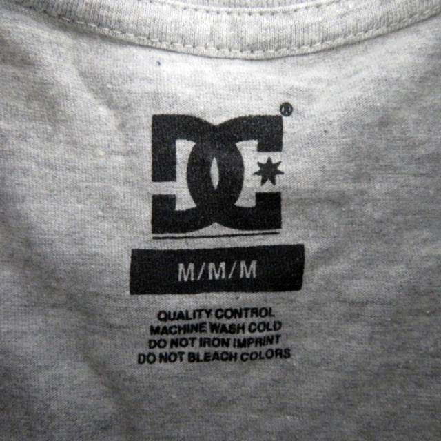 DC SHOES(ディーシーシューズ)のディーシーシューズ Tシャツ カットソー 半袖 ロゴプリント M グレー  メンズのトップス(Tシャツ/カットソー(半袖/袖なし))の商品写真