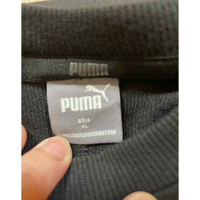 PUMA(プーマ)のゆう様専用　PUMA トレーニングウェア　サイズXLトップスパンツセット スポーツ/アウトドアのランニング(ウェア)の商品写真