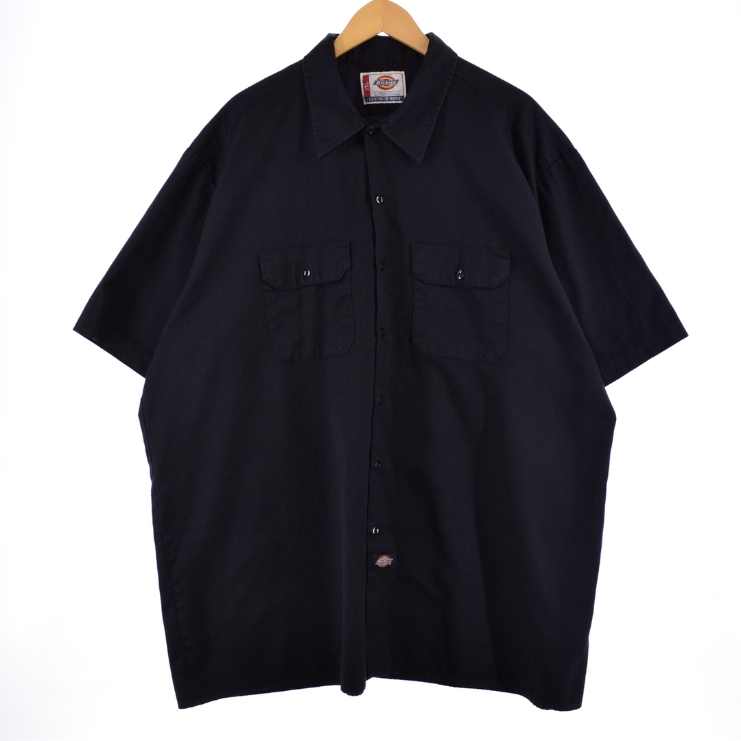 Dickies(ディッキーズ)の古着 ディッキーズ Dickies A LEGEND IN WORK 半袖 ワークシャツ メンズXXXL /eaa337665 メンズのトップス(シャツ)の商品写真