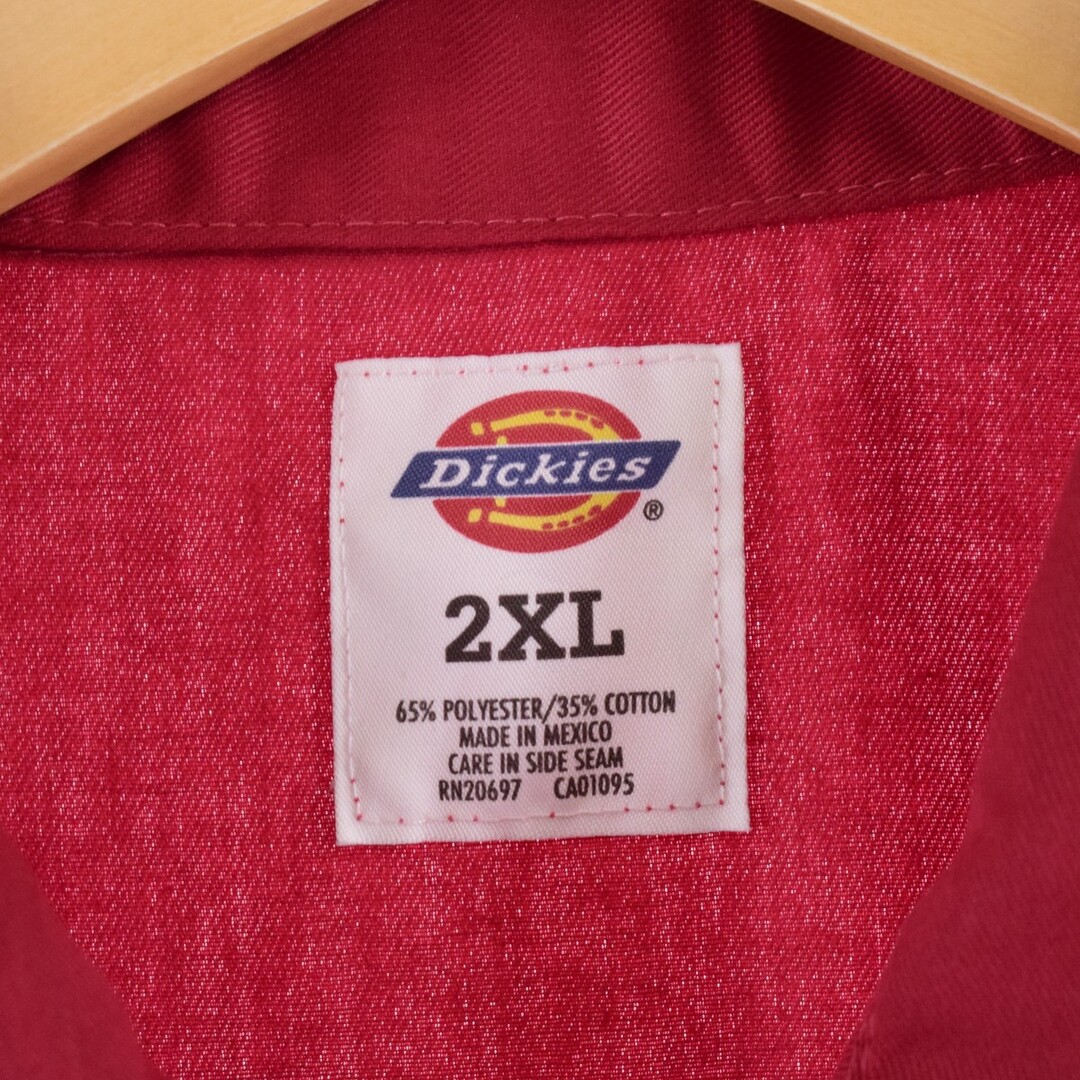 Dickies(ディッキーズ)の古着 ディッキーズ Dickies 半袖 ワークシャツ メンズXXXL /eaa337666 メンズのトップス(シャツ)の商品写真