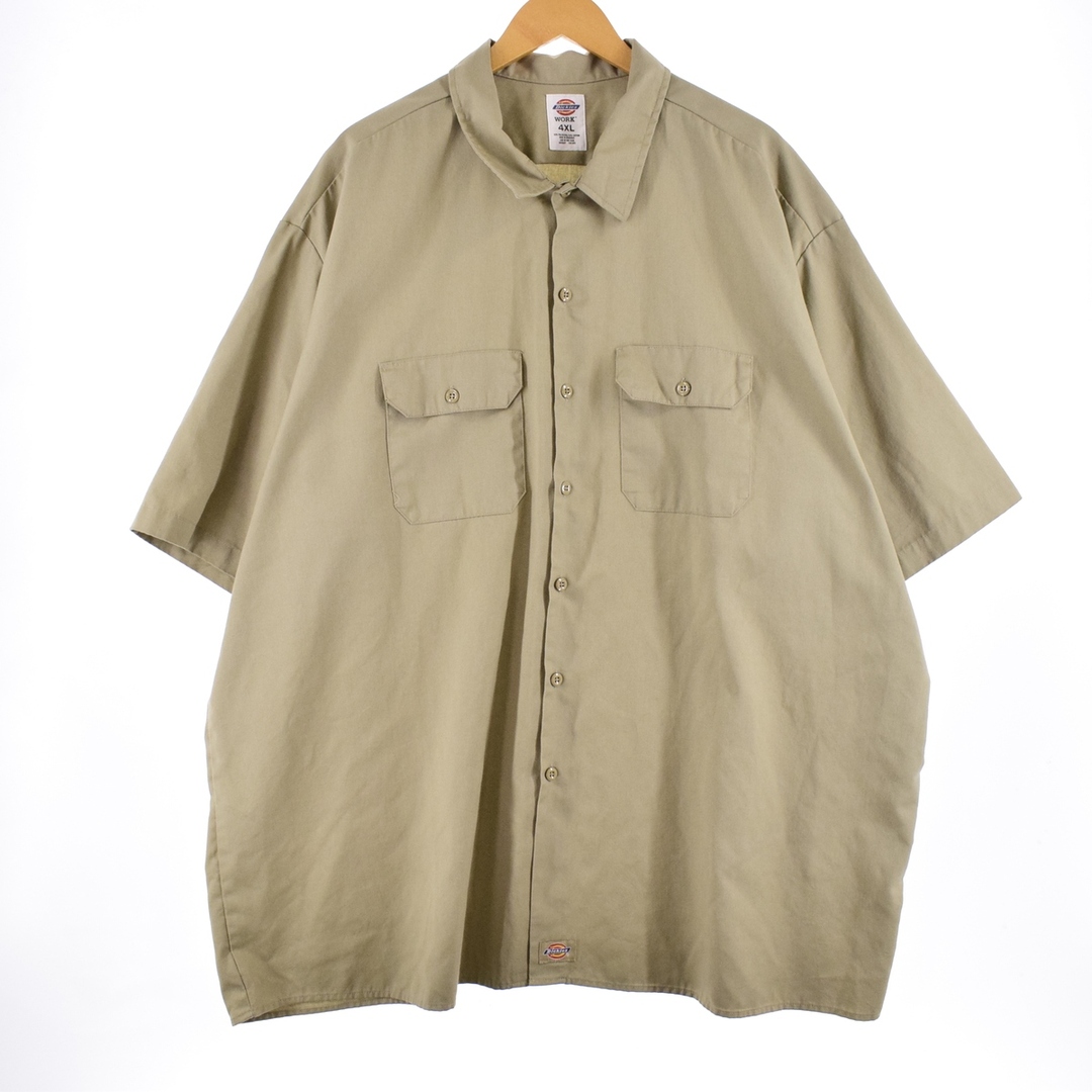 ディッキーズ Dickies 半袖 ワークシャツ メンズ4L /eaa337687