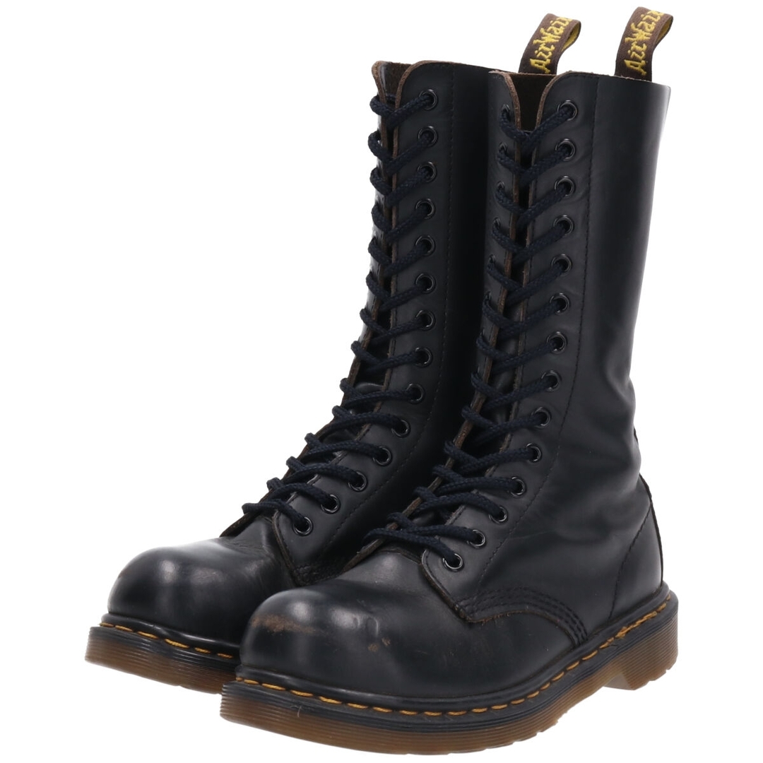 ドクターマーチン Dr.Martens 14ホールブーツ 英国製 UK4 レディース22.5cm /saa008376