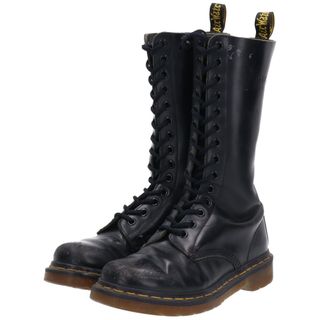 ドクターマーチン(Dr.Martens)の古着 ドクターマーチン Dr.Martens 14ホールブーツ UK4 レディース22.5cm /saa008382(ブーツ)