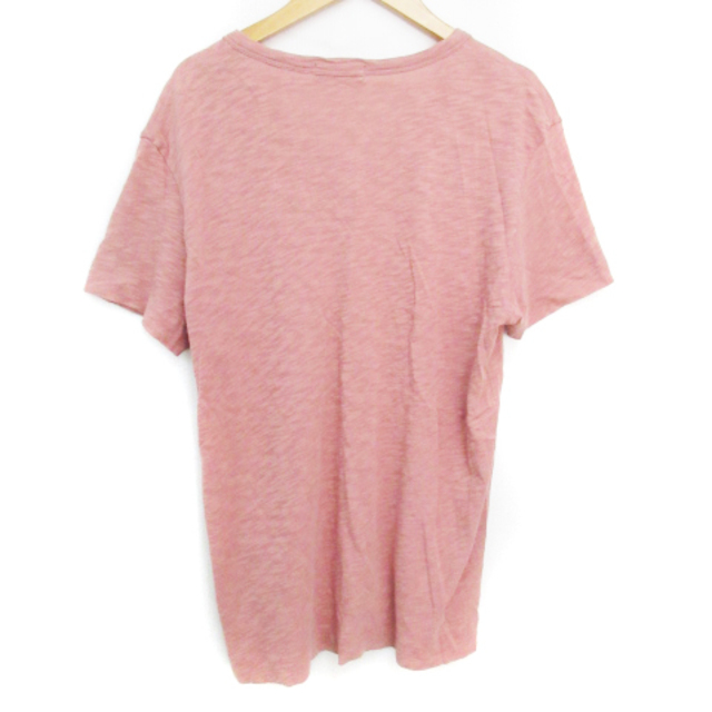 theory(セオリー)のセオリー Tシャツ カットソー 半袖 Vネック 総柄 XS ピンク /FF42 メンズのトップス(Tシャツ/カットソー(半袖/袖なし))の商品写真
