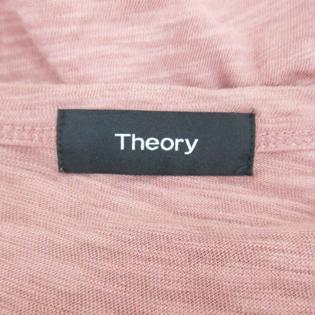 theory(セオリー)のセオリー Tシャツ カットソー 半袖 Vネック 総柄 XS ピンク /FF42 メンズのトップス(Tシャツ/カットソー(半袖/袖なし))の商品写真