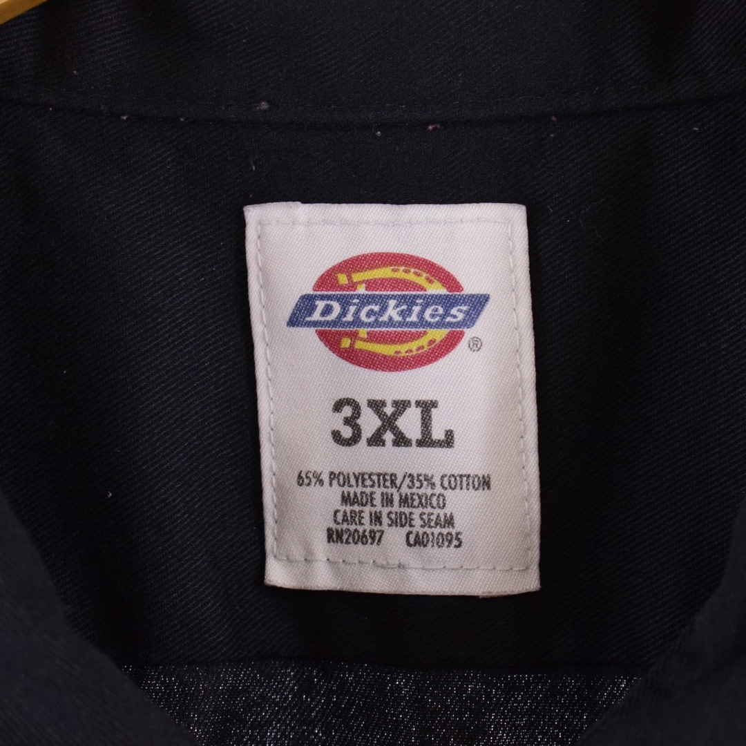 Dickies(ディッキーズ)の古着 ディッキーズ Dickies 半袖 ワークシャツ メンズXXXL /eaa337682 メンズのトップス(シャツ)の商品写真