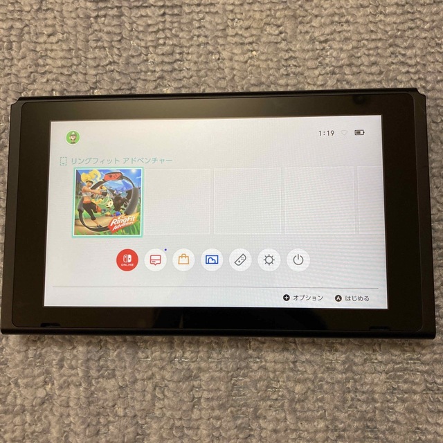 Nintendo Switch(ニンテンドースイッチ)のNintendo Switch 旧型　本体のみ動作確認済　中古　 エンタメ/ホビーのゲームソフト/ゲーム機本体(携帯用ゲーム機本体)の商品写真