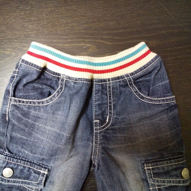 daddy oh daddy(ダディオーダディー)のDaddy oh daddyデニムハーフパンツsize95 キッズ/ベビー/マタニティのキッズ服男の子用(90cm~)(パンツ/スパッツ)の商品写真