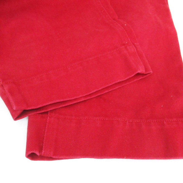 Eddie Bauer(エディーバウアー)のエディーバウアー デニムパンツ ジーンズ ワイド 七分丈 12 赤 /FF1 メンズのパンツ(デニム/ジーンズ)の商品写真