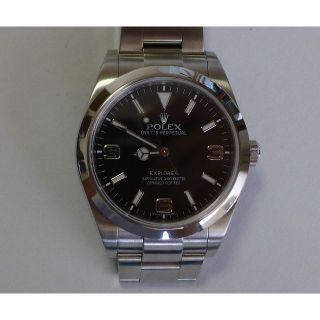 ロレックス(ROLEX)のロレックス・エクスプローラーⅠ ＲＥＦ．２１４２７０ＳＳ自動巻保証書等付属美品(腕時計(アナログ))