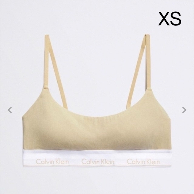 Calvin Klein(カルバンクライン)のカルバンクライン ジェニー カプセルコレクション ライトリーブラレット XS レディースの下着/アンダーウェア(ブラ)の商品写真