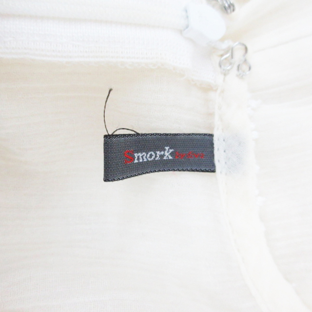 Smork(スモーク)のスモーク チュニック ブラウス カットソー 七分袖 F アイボリー /FF12 レディースのトップス(チュニック)の商品写真