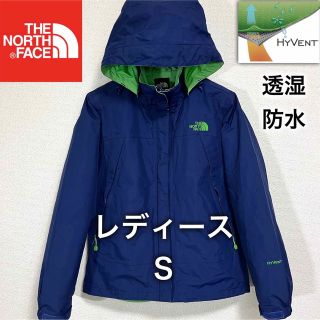 ザノースフェイス(THE NORTH FACE)の美品人気 ノースフェイス マウンテンパーカー レディースS ロゴ刺繍 透湿防水(ナイロンジャケット)