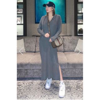 美品♪ミラーナイン ロング ワンピース ショートパンツ