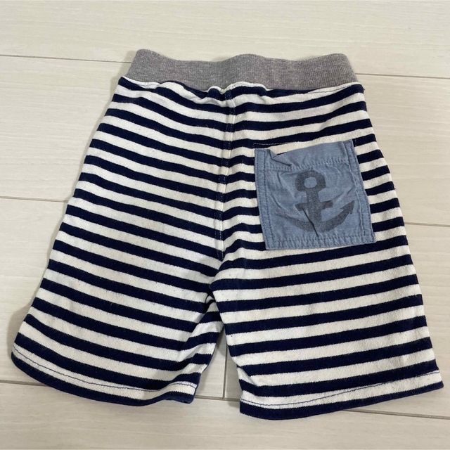 SHIPS KIDS(シップスキッズ)のSHIPS シップス キッズ　青　ハーフパンツ　パンツ　90 キッズ/ベビー/マタニティのキッズ服男の子用(90cm~)(パンツ/スパッツ)の商品写真