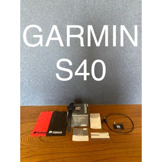 ガーミン(GARMIN)のGARMIN アプローチ S40 ブラック 付属品一式(その他)