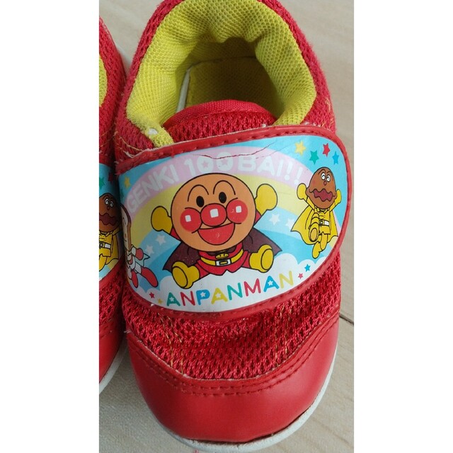 アンパンマン(アンパンマン)のアンパンマン 靴１４cm キッズ/ベビー/マタニティのベビー靴/シューズ(~14cm)(スニーカー)の商品写真