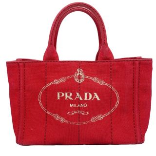 【本物保証】 布袋付 超美品 プラダ PRADA カナパ トート トートバッグ キャンバス ブルー BN1872 ラージ 大きい